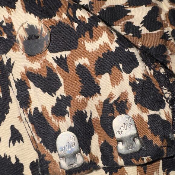 Courtenay Leopard Animal Print Skort women’s Size 10 - Picture 6 of 7